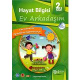 4 Adım Yayınları 2. Sınıf Hayat Bilgisi Ev Arkadaşım