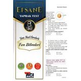 4 Adım Yayınları 8. Sınıf Fen Bilimleri Çek Kopar Yaprak Test