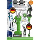 4 Akülü BA01061Y V598/21V Şarjlı 15CM Budama Testeresi ve 30MM Bağ Makası Budama Makası , Dal Budama Kesme Bıçkı Makinesi