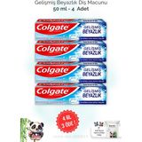 4 Al 3 Öde Colgate Diş Macunu Gelişmiş Beyazlık 50 ml ve Rosıe - 1