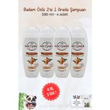 4 AL 3 ÖDE Hacı Şakir Badem 2si 1 Arada Şampuan Besleyici 500 ml ve ROSIE