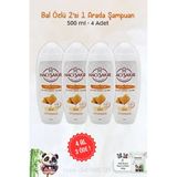 4 AL 3 ÖDE Hacı Şakir Bal 2si 1 Arada Şampuan Hacim Veren 500 ml ve ROSIE