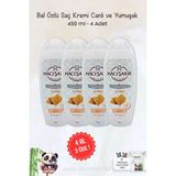 4 Al 3 Öde Hacı Şakir Bal Saç Kremi Canlı Ve Yumuşak Saçlar 450 Ml Ve Rosıe