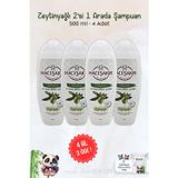 4 AL 3 ÖDE Hacı Şakir Zeytinyağlı 2si 1 Arada Şampuan Yenileyici 500 ml ve ROSIE