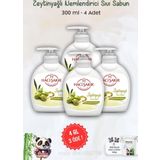 4 Al 3 Öde Hacı Şakir Zeytinyağlı Nemlendirici Sıvı Sabun 300 Ml Ve Rosıe