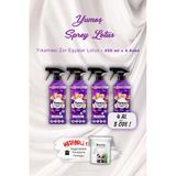 4 AL 3 ÖDE Yumoş Ev ve Tekstil Spreyi Lotus Yıkanması Zor Eşyalar 450 ml ROSIE Hediyeli