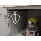4 Alet İçin Çekilebilir KitchenAid Aksesuar Tutucu – Pratik Mutfak Düzenleyici, Dayanıklı Organizer hamur yoğurma makinesi - Pull-Out KitchenAid Attachment Holder for 4 Tools