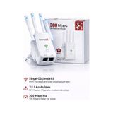 4 Antenli Wifi Sinyal Yükseltici Wifi Repeater Range Extender