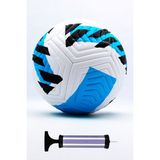 4 Astarlı Sert Zemin Futbol Topu Halı Saha Topu Maç Topu - Mavi