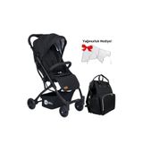 4 Baby 3'lü Set / 4baby drone Kabin Boy Bebek Arabası / Bebek Bakım Çantası / Yağmurluk/Ayak Örtüsü Hediye