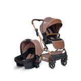 4 Baby Ab-530 Box Gold Travel Sistem Bebek Arabası Kahve