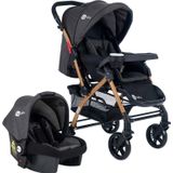 4 Baby AB460 Active Gold Travel Sistem Bebek Arabası Antrasit