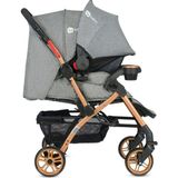 4 Baby AB460 Active Gold Travel Sistem Bebek Arabası - Gri