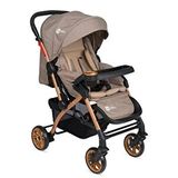 4 Baby Active Gold Kahve Çift Yönlü Bebek Arabası gold-kahve