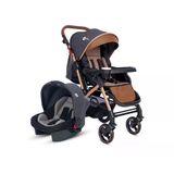 4 Baby Active Gold Plus Travel Sistem Bebek Arabası Antrasit