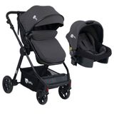4 Baby Comfort Exclusive Seyahat Sistem Antrasit Bebek Arabası