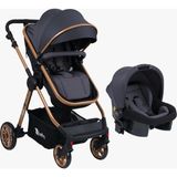 4 Baby Cool Gold Travel Bebek Arabası - Antrasit