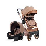4 Baby Cool Gold Travel Sistem Bebek Arabası Seyahat Sistem (puset) Kahve gold-kahve