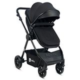 4 Baby Cool Siyah Travel Sistem Bebek Arabası (pusetsiz) Siyah-Siyah