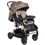 4 Baby Energy Gold Kahve Çift Yönlü Bebek Arabası gold-kahve