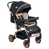 4 Baby Energy Gold Siyah Çift Yönlü Bebek Arabası Gold-siyah