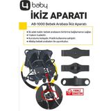 4 Baby Kabin Bebek Arabası Ikiz Bağlantı Aparatı