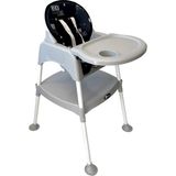 4 Baby Masalı Mama Sandalyesi - Ahşap - Beyaz