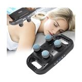 4 Başlıklı Masaj Tabancası - Ergonomik Derin Doku Sırt ve Boyun Masaj Aleti Ağrı ve Sızı Gi - Renkli