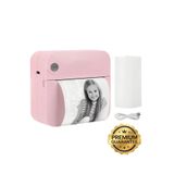 4 Berry C17 Taşınabilir Ve Kablosuz Mini Yazıcı - Pembe