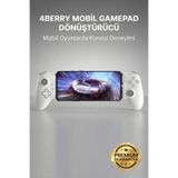 4 Berry Telefon Gamepad Dönüştürücü - Android/IOS Uyumlu Mobil Joystick Oyun Kolu