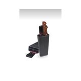 4 Bölmeli Bıçak Kütüğü Kasap Kütüklük Kemer Askılı 22x9cm