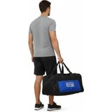 4 Bölmeli Valiz Seyahat Spor El Çantası Büyük Boy 70 cm - Mavi