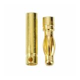 4 Çift 4mm Altın Kaplama Banana Dişi Erkek Soket 40A Pil Batarya Lion Bullet Plug Kablo Konnektör