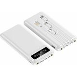 4 Çıkışlı 20.000 Mah Powerbank Uzun Pil Ömürlü Taşınabilir - Lisinya - 001-Renkli