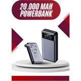4 Çıkışlı 20.000 Mah Powerbank Uzun Pil Ömürlü Taşınabilir