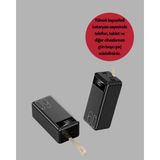 4 Çıkışlı Hızlı Şarj Destekli Powerbank - Lisinya - 001-Renkli
