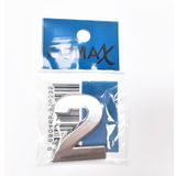4 Cm Plastik Krom Kaplama Kapı Numarası -2
