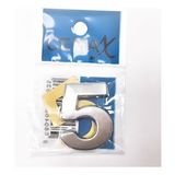 4 Cm Plastik Krom Kaplama Kapı Numarası - 5