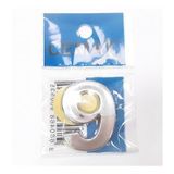 4 Cm Plastik Krom Kaplama Kapı Numarası - 9