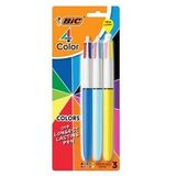 4 Colours 3'lü Tükenmez Kalem Seti