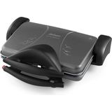 4 Dilim Izgara ve Tost Makinesi, 1800W, Siyah, Hızlı ve Pratik Kullanım - Ahşap