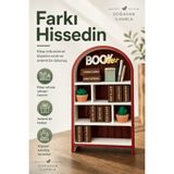 4 Family Dekoratif Mini Kütüphane Biblo - Book Lover Tasarım Kitaplık Ve Kahve Köşesi Masa Üstü Aksesuarı