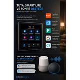4 İnç Dokunmatik Ekran, Wifi Ve Zigbee, 3 Röle Çıkışlı, Tuya, Smart Life Ve Fonri Uyumluluğuyla Akıllı Ev Kontrol Paneli