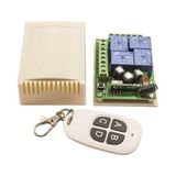 4 Kanal 12V Uzaktan Kumandalı Rf Modüllü Alıcı Verici