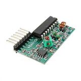4 Kanal 315 Mhz Rf Kablosuz Kontrol Modülü, Alıcı + Verici