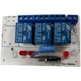 4 Kanal 433 Mhz Kablosuz Rf Alıcılı Röle Kartı - Kutulu