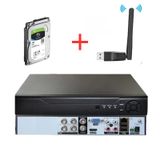 4 Kanal 500 Gb Hdd Ve Wi-fi Dahil 5 Mp H265+ 1080p Hibrit Araç, Insan Ve Yüz Tanımalı Xmeye Kayıt Cihazı