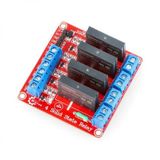 4 Kanal 5v Düşük Seviye Solid State Röle Modülü