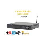 4 Kanal H265 Kablosuz Ahd Kayıt Cihazı KD-7004W