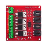 4 Kanal Mosfet Sürücü Modül Pwm Hız Kontrol Motor Selenoid Valf Anahtar Led Lamba Dimmer